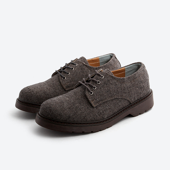 OX-BAIT _ hound tooth check oxford shoes